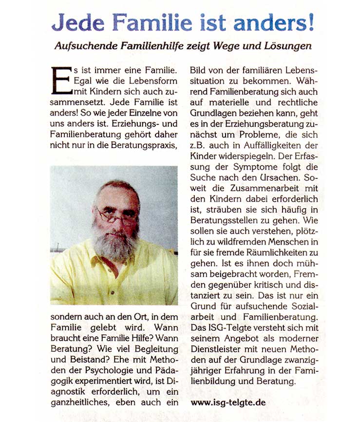 Jede Familie ist anders!